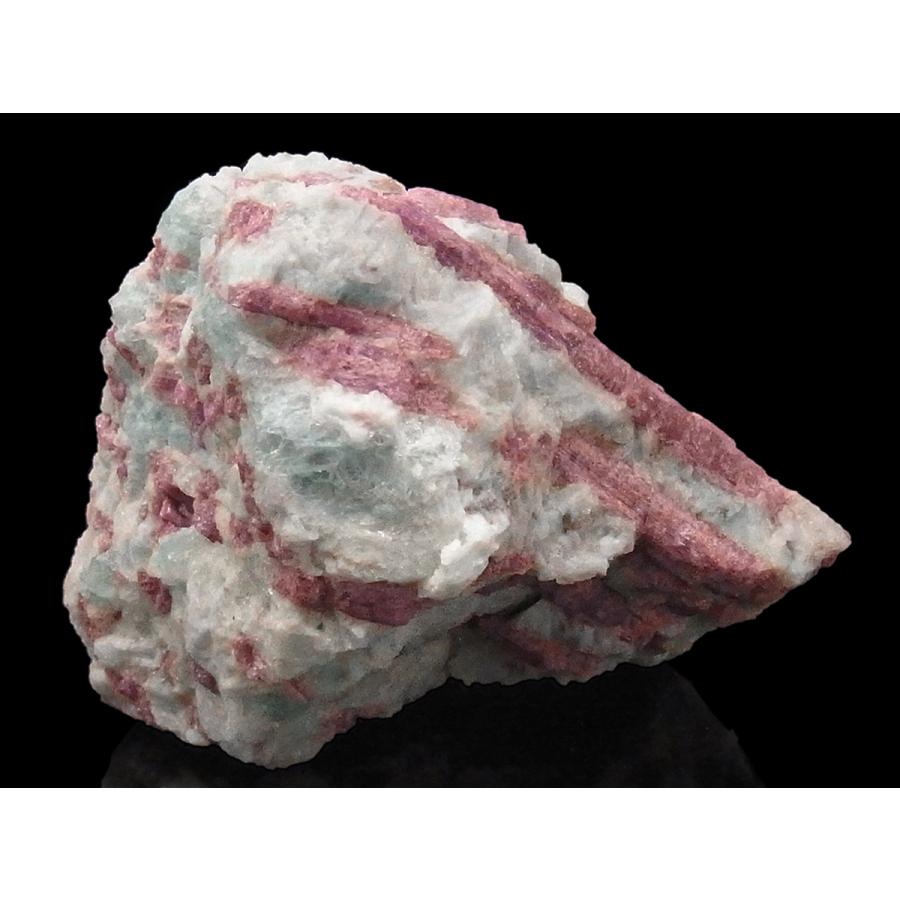 ピンクトルマリン共生アクアマリン原石 天然石 パワーストーン 鉱物