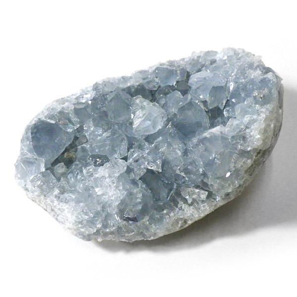 鉱物 鉱石 化石 パワーストーン 原石 セレスタイト 母岩付き原石 クラスター マダガスカル産 天青石 天然石
