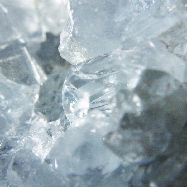 セレスタイト 母岩付き原石 クラスター マダガスカル産 天青石 天然石