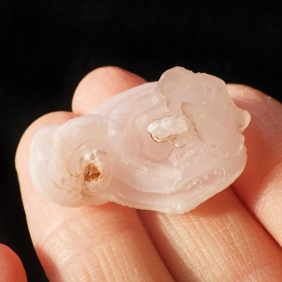 ピンクカルセドニー 原石 結晶 アメリカ・ニューメキシコ州産 玉髄