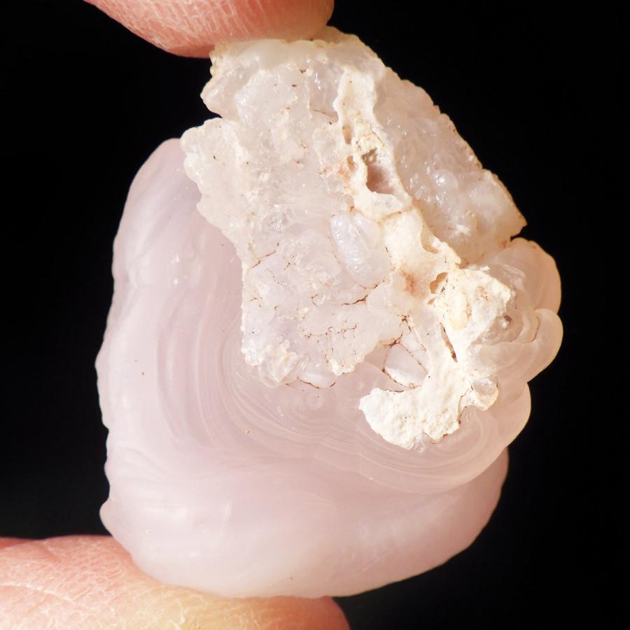 ピンクカルセドニー 原石 結晶 アメリカ・ニューメキシコ州産 玉髄