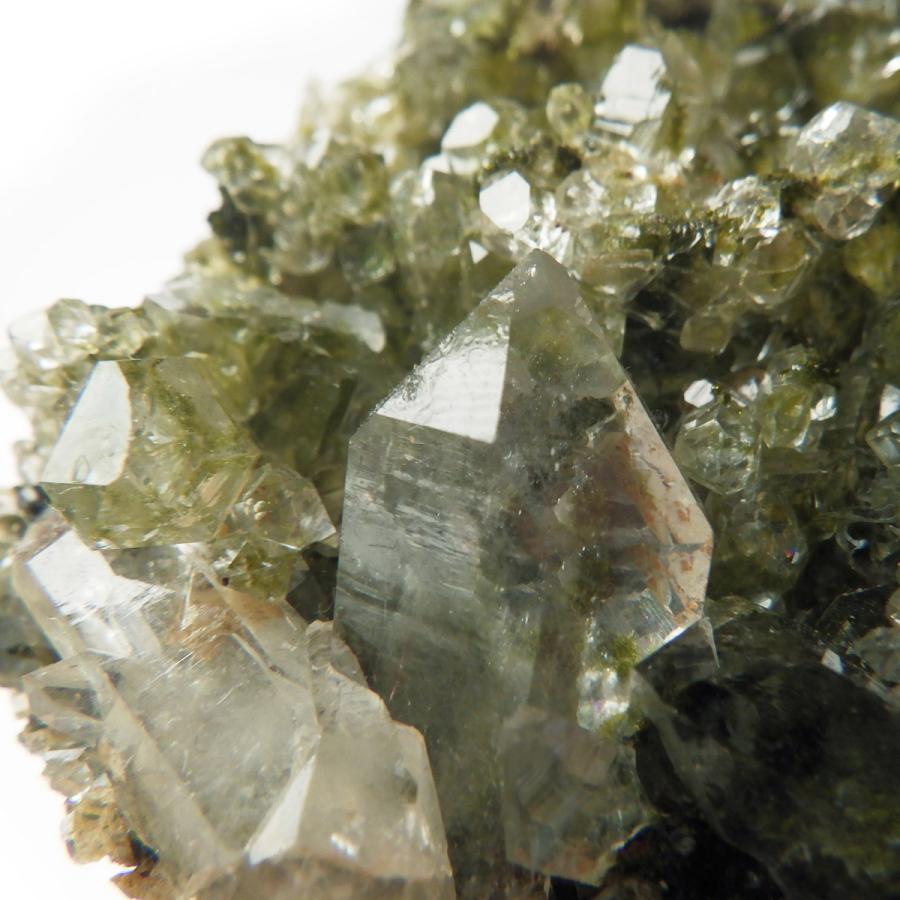 エピドートwithクォーツ 原石 トルコ産 天然石 パワーストーン