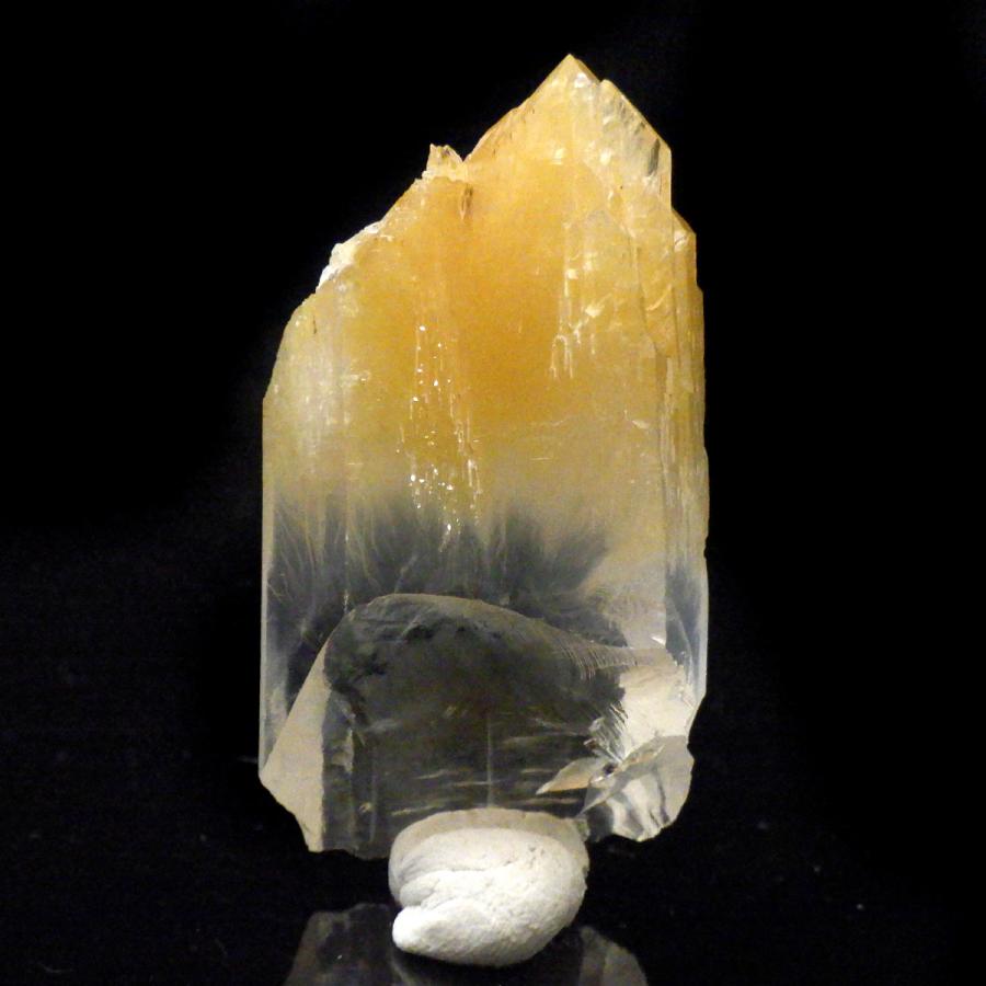 マンゴークォーツ 原石 結晶 鉱物 コロンビア産 ハロサイトイン