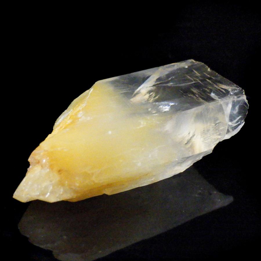 マンゴークォーツ 原石 結晶 鉱物 コロンビア産 ハロサイトイン