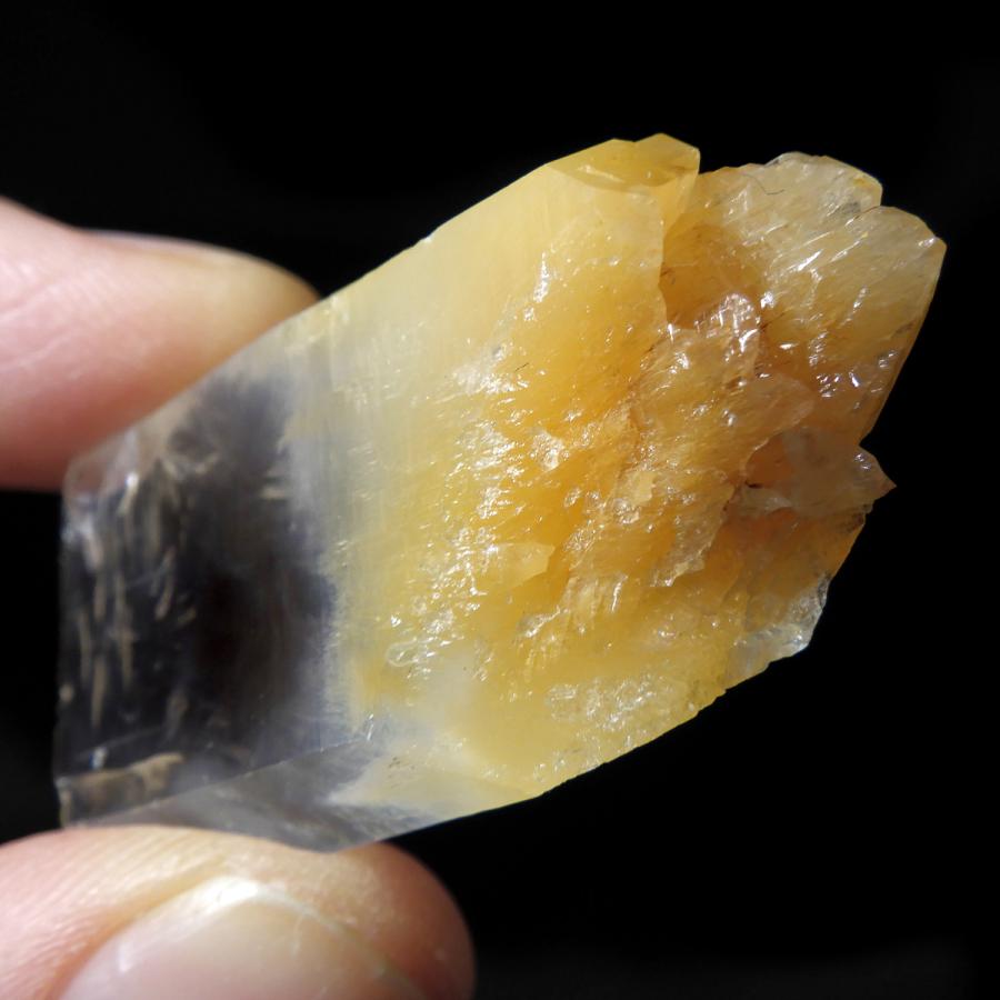 マンゴークォーツ 原石 結晶 鉱物 コロンビア産 ハロサイトイン