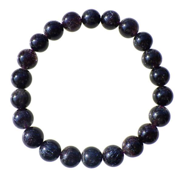 ブラックスーパーセブン ブレスレット ブラジル産 8.5mm玉