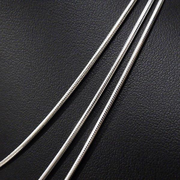 シルバー925 スネークチェーン 幅1.5mm 長さ40cm 45cm 50cm シルバー