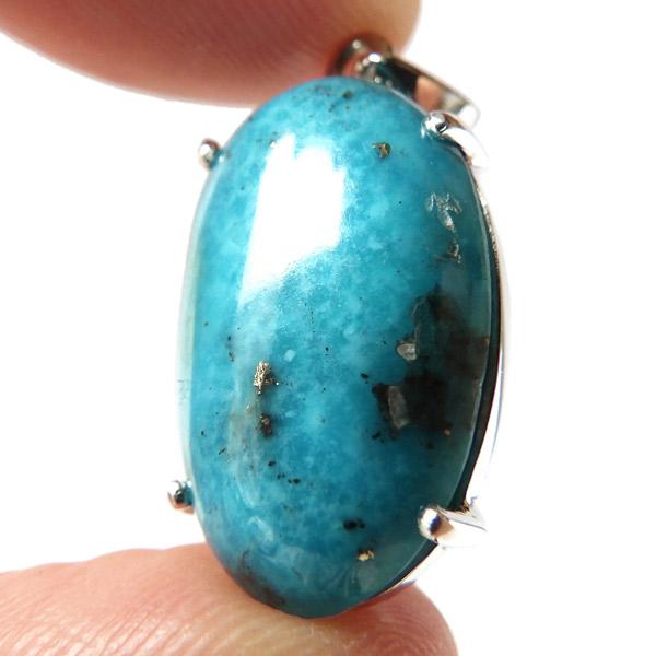 イランターコイズ(ペルシアンターコイズ) ペンダントトップ