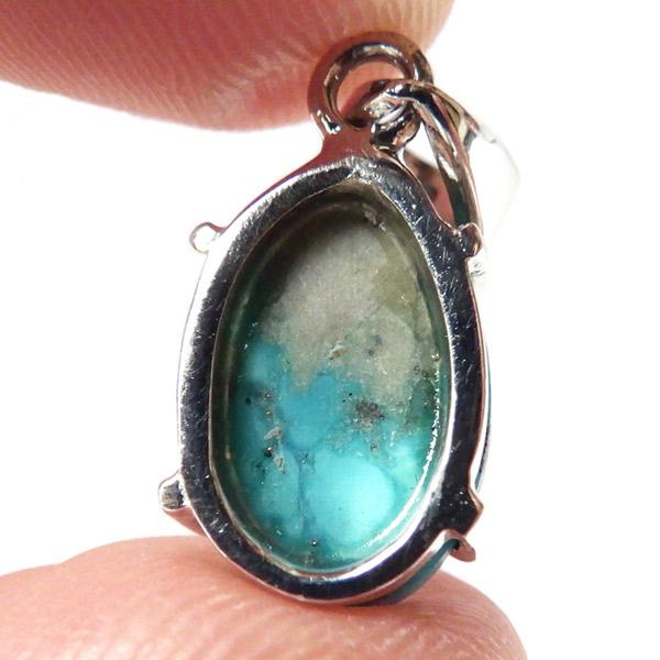 イランターコイズ(ペルシアンターコイズ) ペンダントトップ イラン産