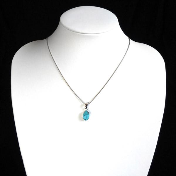 イランターコイズ(ペルシアンターコイズ) ペンダントトップ イラン産