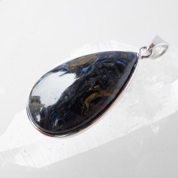 ブルーピーターサイト ペンダントトップ ナミビア産 天然石