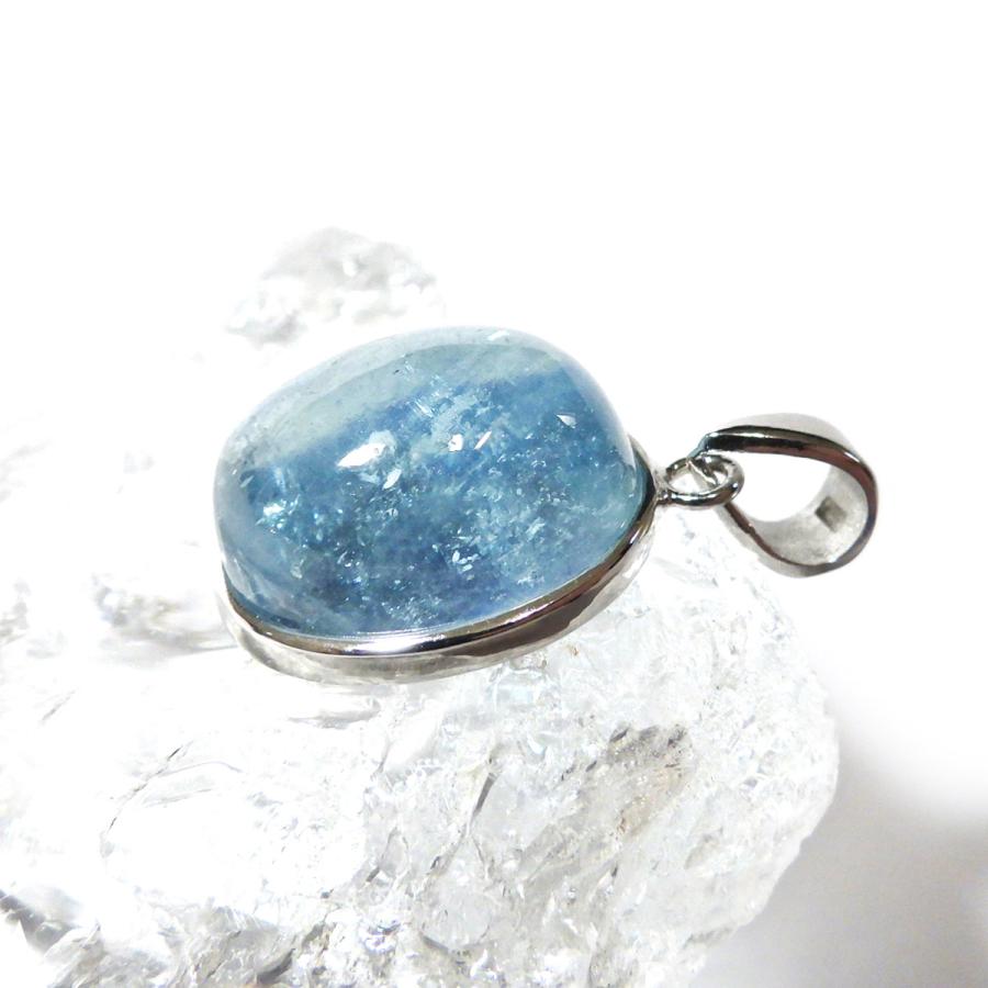 アクアマリン ペンダントトップ ブラジル産 天然石 パワーストーン