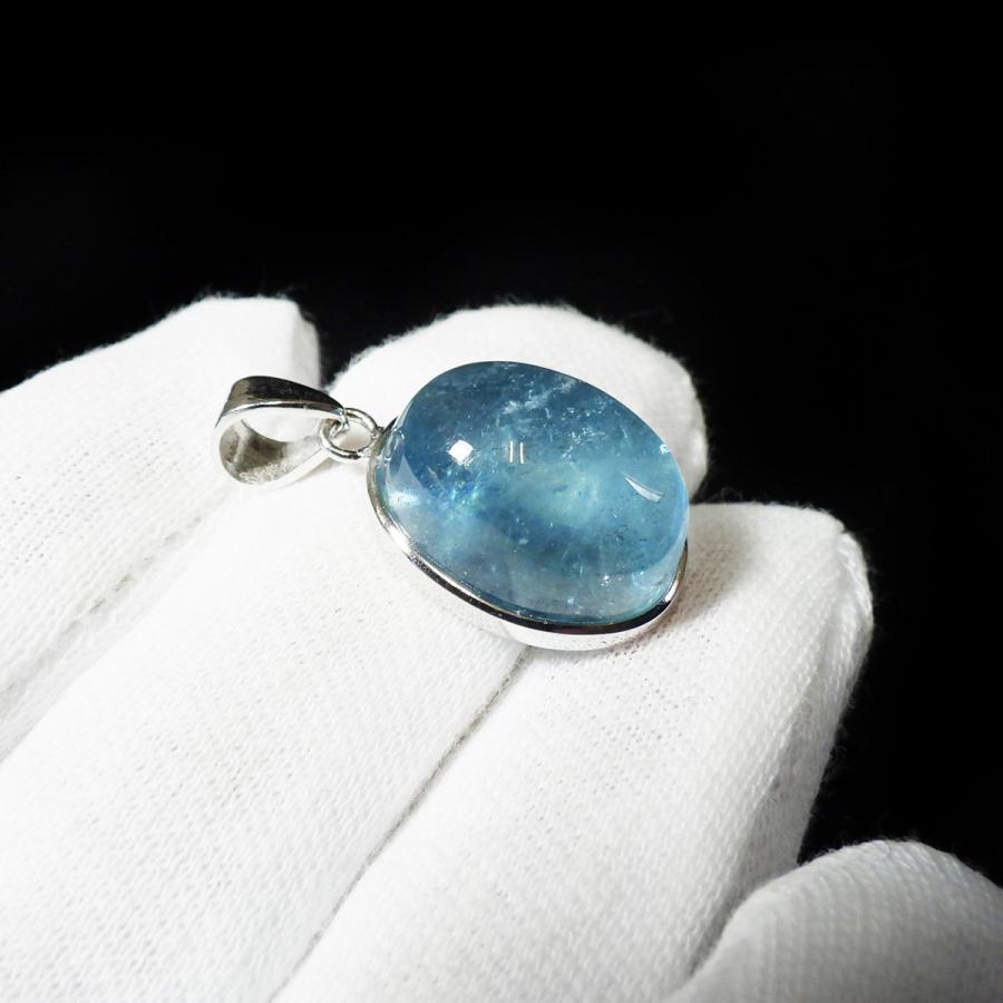 アクアマリン ペンダントトップ ブラジル産 天然石 パワーストーン