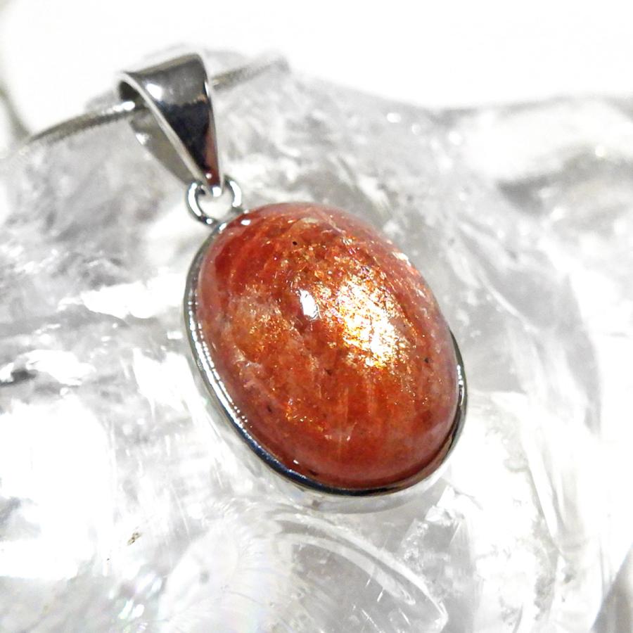 マドラスサンストーン ペンダントトップ インド産 天然石