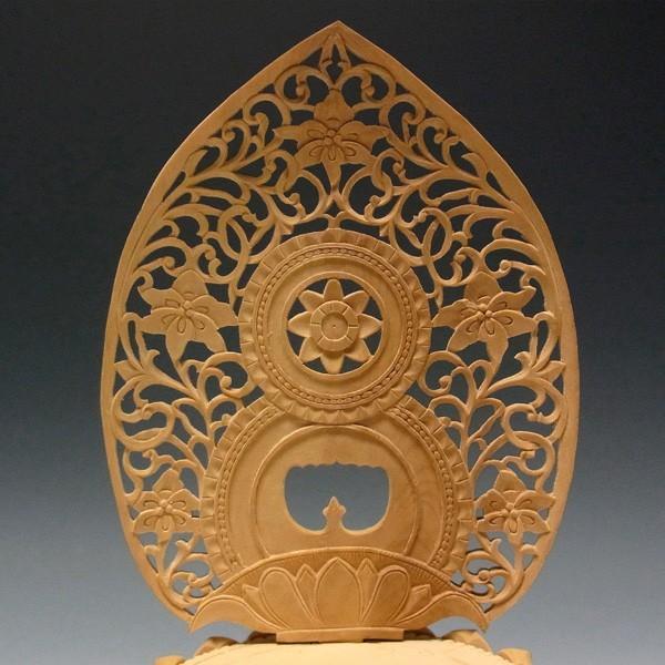 勢至菩薩 坐像 高さ24cm 柘植製 木彫り 仏像 : 仏像と縁起物の専門店
