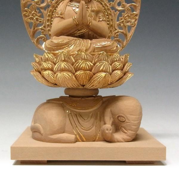 釈迦三尊像 高さ20cm 柘植製 釈迦如来 文殊菩薩 普賢菩薩 木彫り 仏像