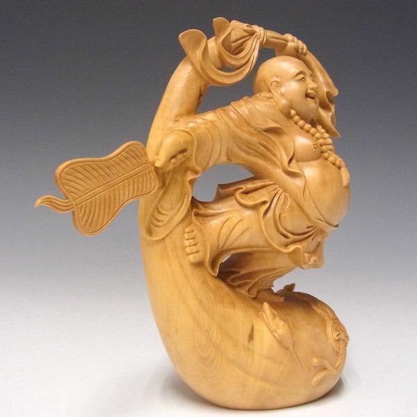 小野田高節作　古銅　布袋像　置物　床飾り　V　R5510 小野田高節作 古銅 布袋像 置物 床飾り V R5510 - メルカリ