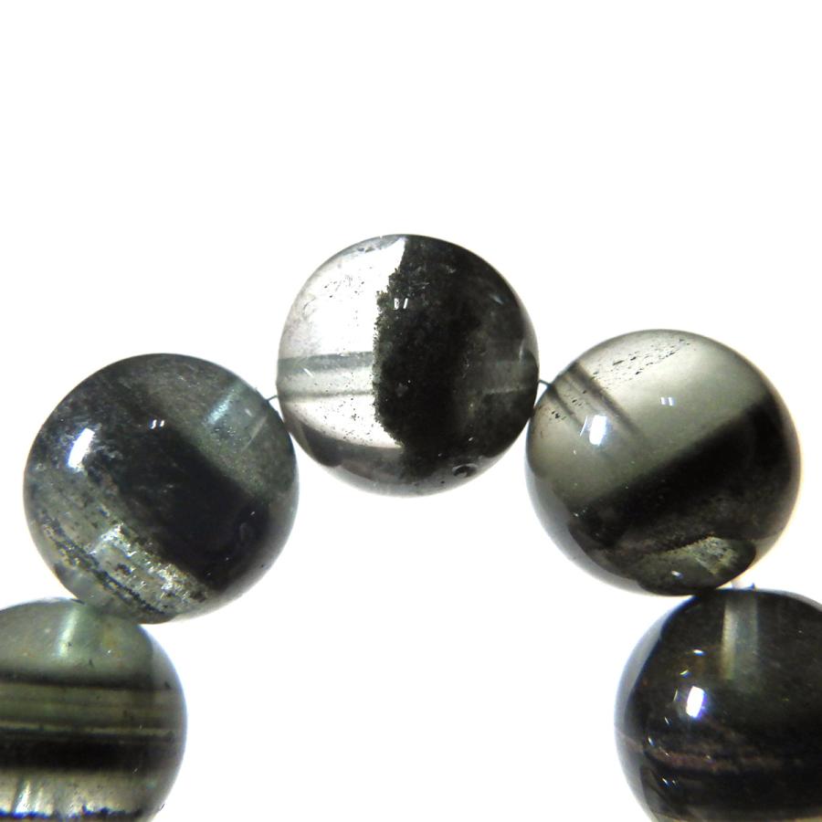 グリーンガーデンクォーツ ブレスレット 10mm玉 内周16.5cm 天然石