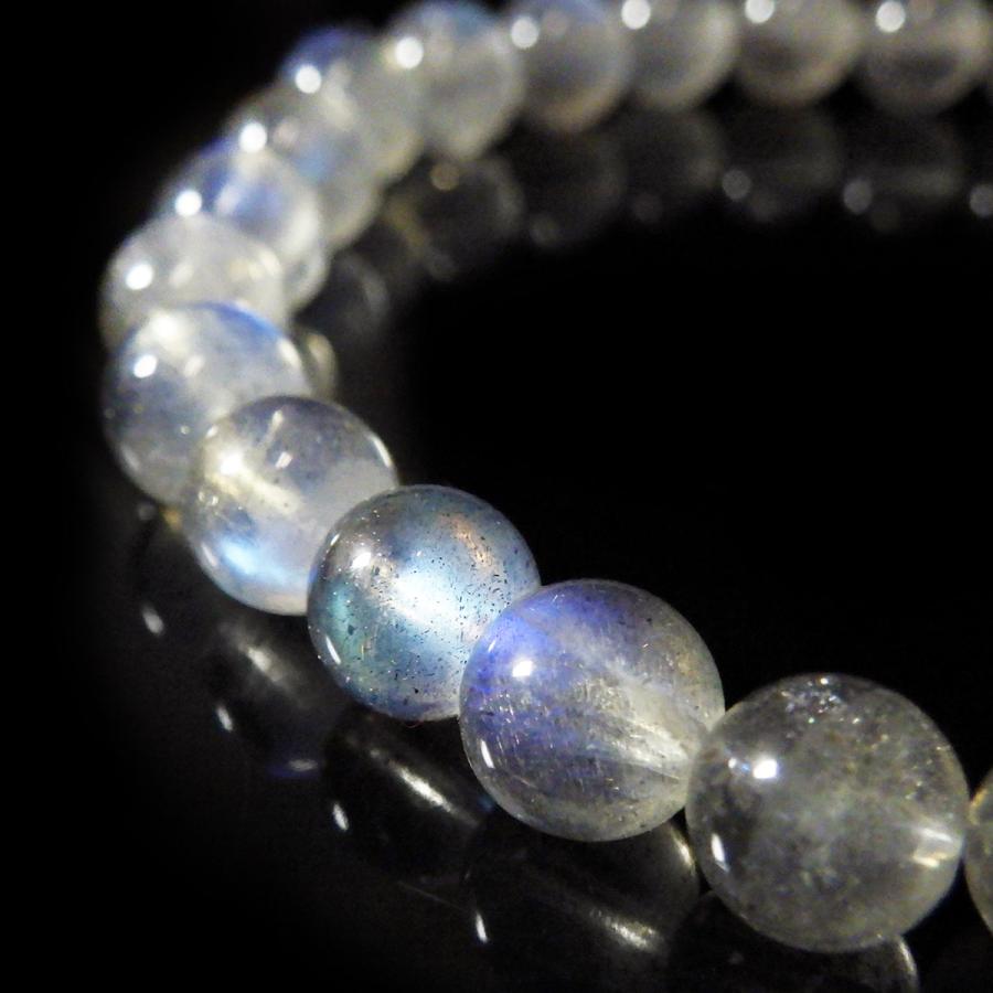 ラブラドライト ブレスレット 約17cm ラブラドライト