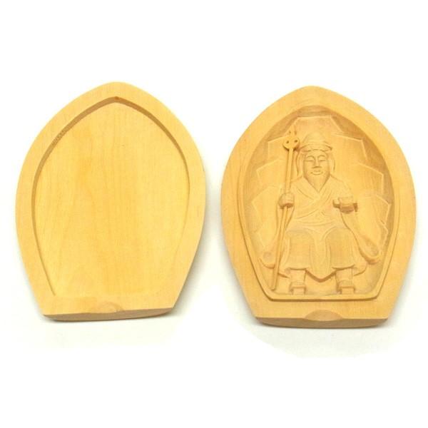 懐中仏 役行者 柘植製 香合仏 仏像 : 仏像と縁起物の専門店 龍祥本舗