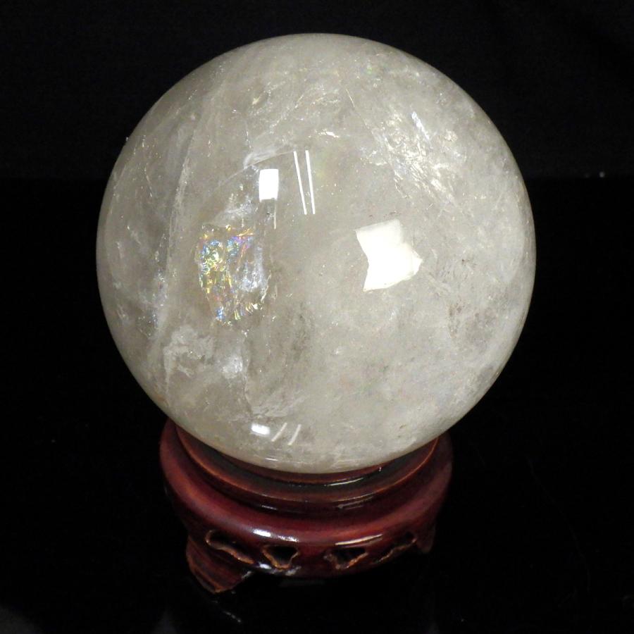 水晶 球 直径98mm ブラジル産 クォーツ 丸玉 スフィア 天然石