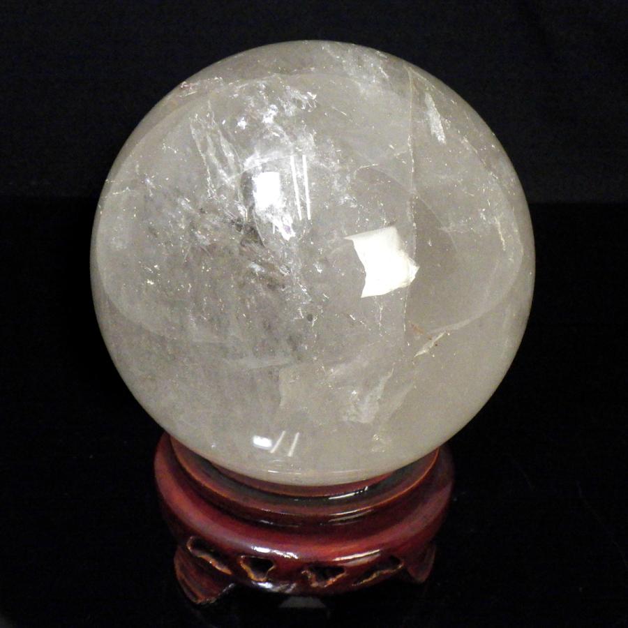 水晶 球 直径98mm ブラジル産 クォーツ 丸玉 スフィア 天然石