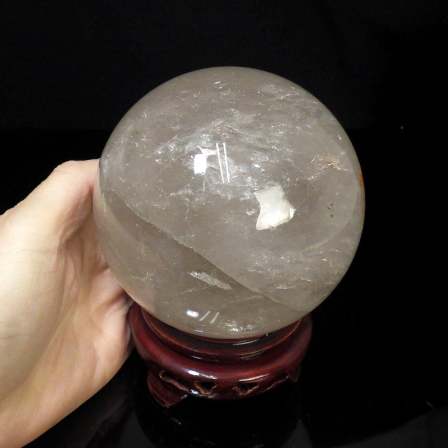 水晶 球 直径98mm ブラジル産 クォーツ 丸玉 スフィア 天然石
