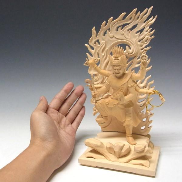 最高級 檜材 珍品 仏教工芸 木彫仏像 仏師手仕上げ品 烏枢瑟摩明王 最高級 檜材 珍品 仏教工芸 木彫仏像 仏師手仕上げ品 烏枢瑟