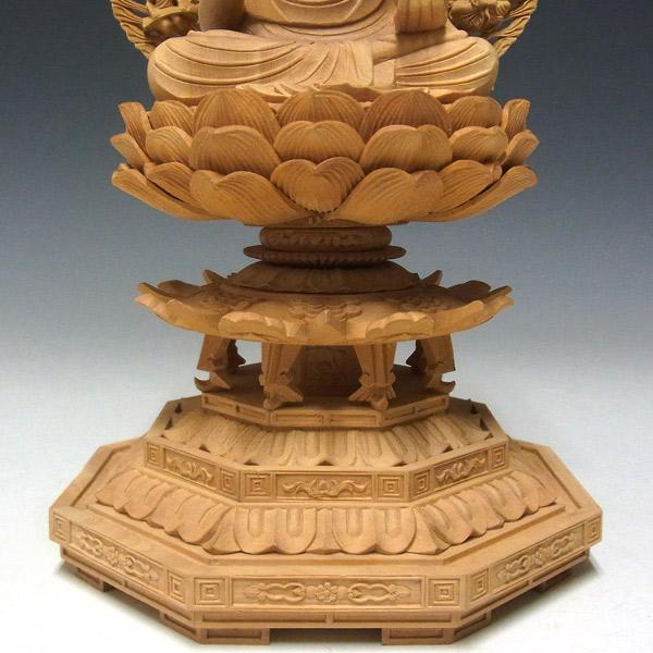 薬師如来 坐像 高さ31cm 柘植製 木彫り 仏像 : 仏像と縁起物の専門店