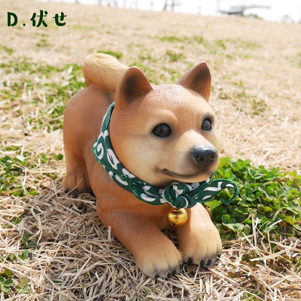 陶器　リアル　大きな　柴犬 置物 楽天市場】犬 置物 屋外 ミニ リアル 陶器 おもしろ雑貨