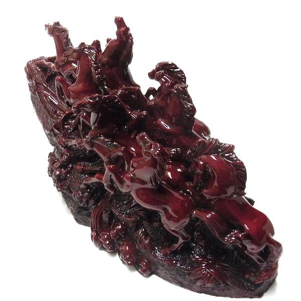 風水 開運 置物 九頭馬（中） 縁起物 「うまくいく」 グッズ アイテム