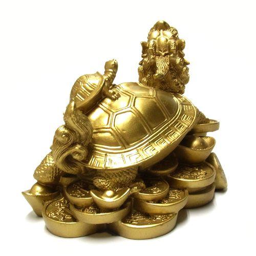 高級品ガーデンクォーツ置物　ロングイ　龍亀　風水　激安❗ 龍亀（ロングイ）10cm 風水 置物 銭亀 : 仏像と縁起物の専門店