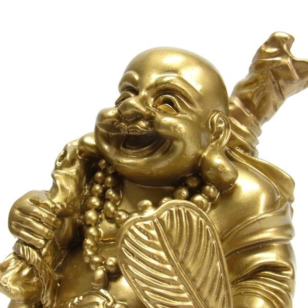 金の布袋 布袋 置物 20cm 開運 縁起物 : 仏像と縁起物の専門店 龍祥