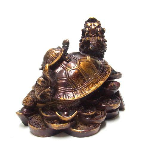 龍亀(ロングイ)10cm 風水 置物 銭亀 : 仏像と縁起物の専門店 龍亀(ロングイ)10cm 風水 置物 銭亀 : 仏像と縁起物の専門店