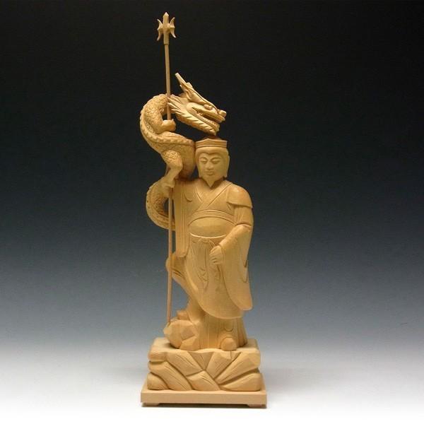 八大竜王(八大龍王) 高さ29cm 桧製 木彫り 仏像 :z-2-SH:仏像と
