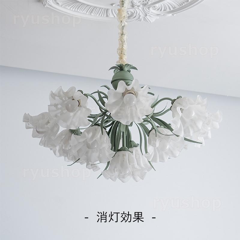 北欧 シャンデリア 吊り下げ照明 LED電球付き ホワイト Cantona シャンデリア おしゃれ 北欧 枝型 LED電球 吊り下げ 天井照明