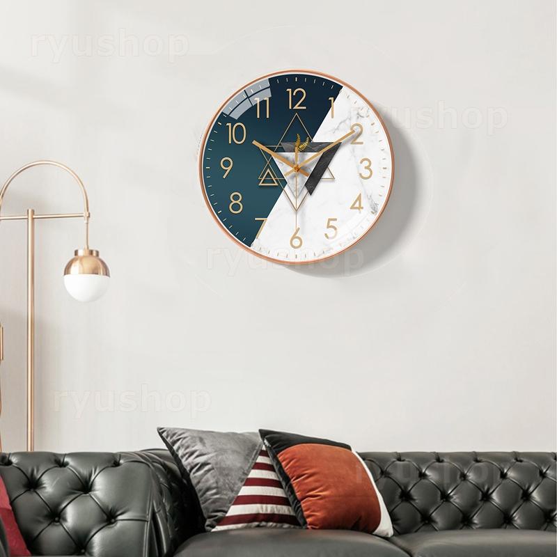 AAAZM 掛け時計 オシャレ 北欧 壁掛け時計 おしゃれ 円形 壁付け 時計