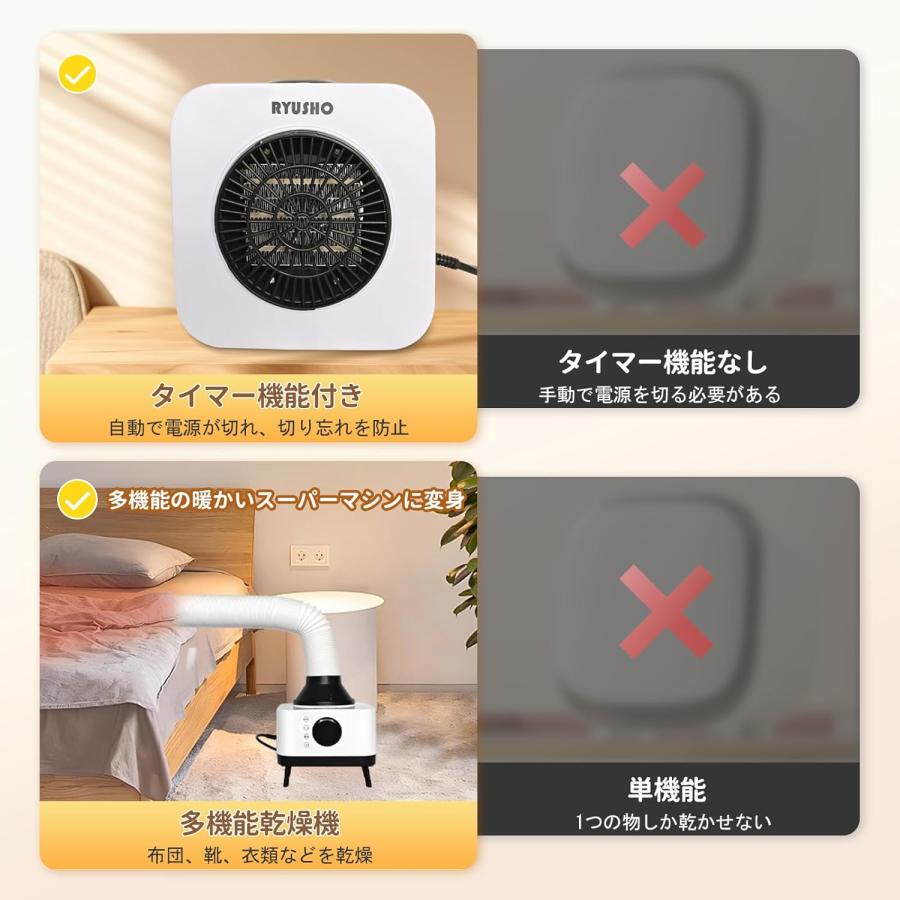 布団乾燥機 ふとん乾燥機 ダニ退治 1000W 4段階温風 タイマー 衣類乾燥
