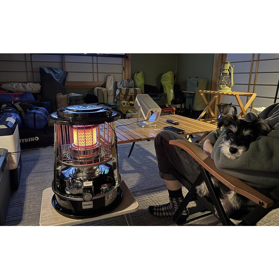 灯油ストーブ 小型 ポータブルストーブ 2.5kW 高出力 暖房器具