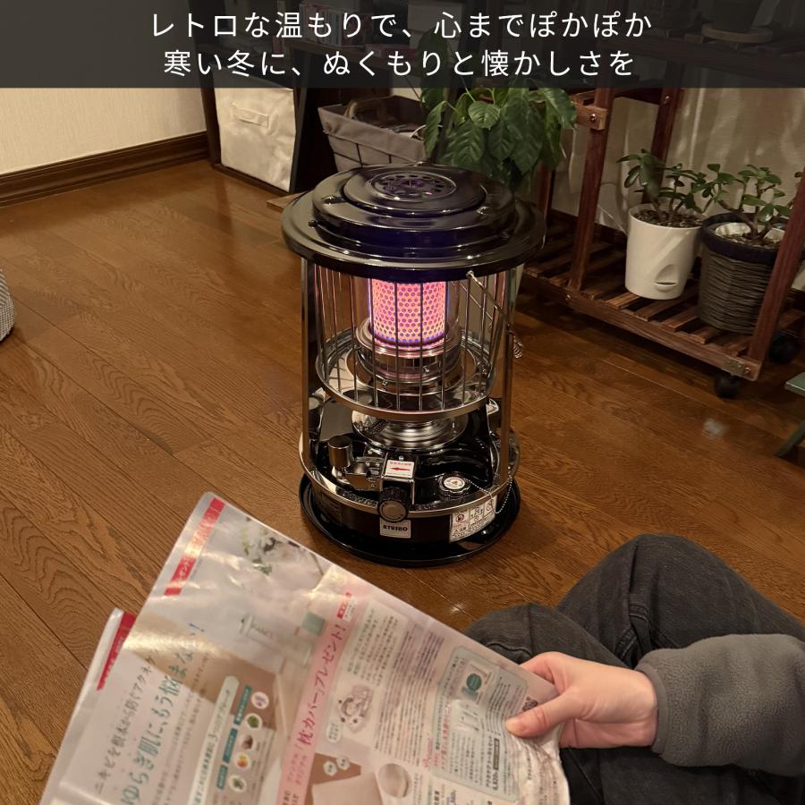 灯油ストーブ 小型 ポータブルストーブ 2.5kW 高出力 暖房器具