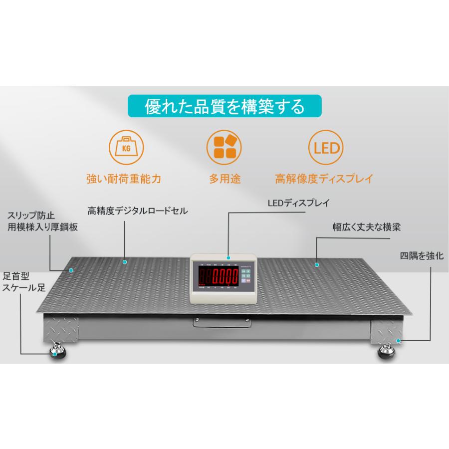 台はかり 台秤 5トン フロアスケール 低床台はかり デジタル台 台はかり 台秤 5トン フロアスケール 低床台はかり デジタル台