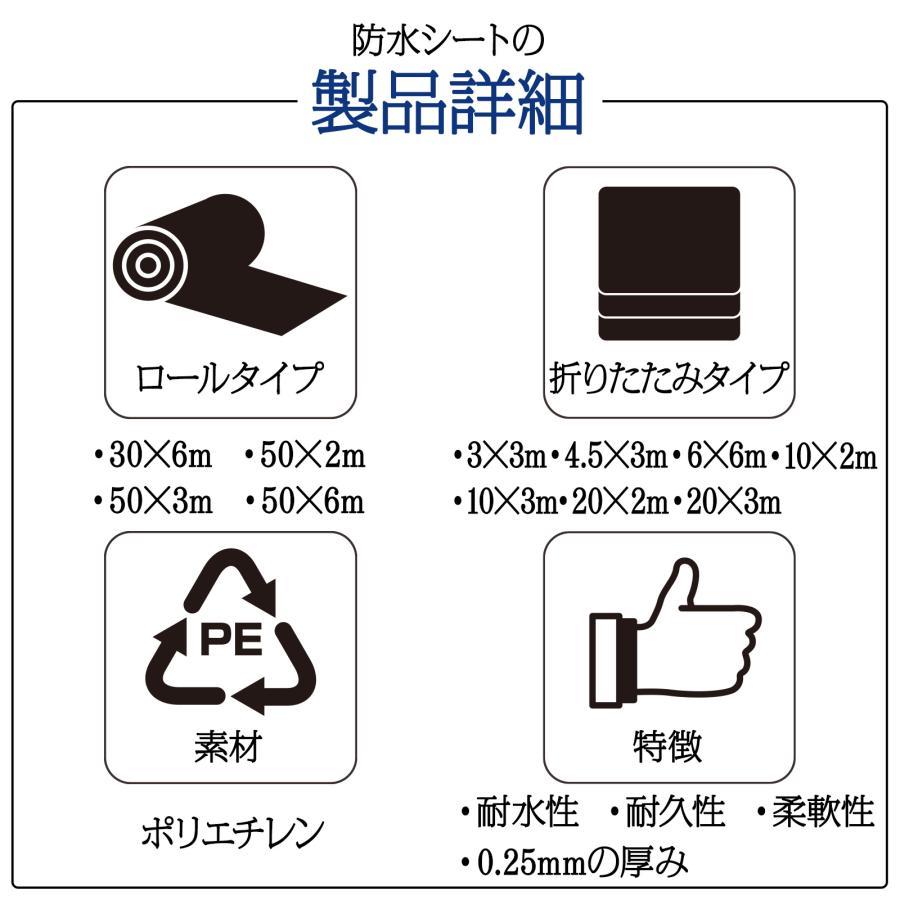 タンクシート 不浸透性フィルム 防水 0.25mm (50m×2m)790