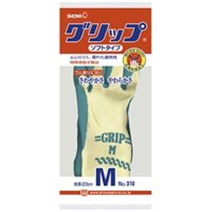 (業務用40セット)　ショーワ　手袋グリップソフト　パックグリーン　M　5双