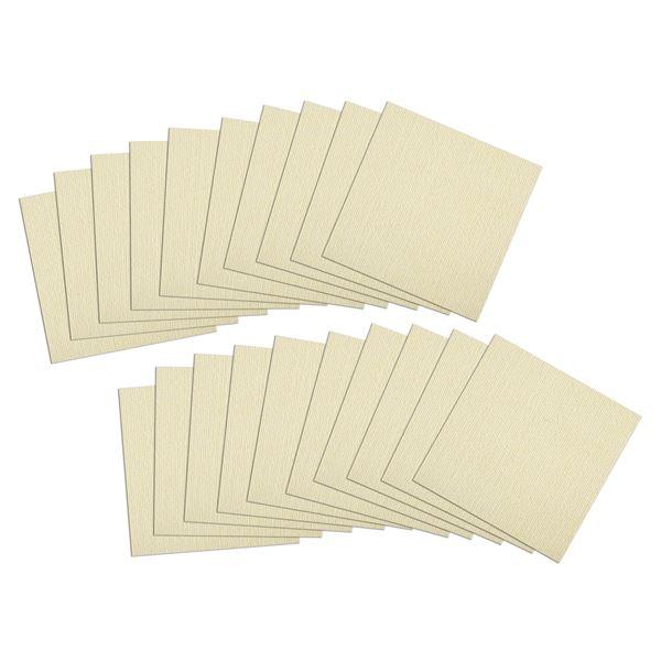 【訳あり品】 （まとめ）おくだけ吸着ペット用撥水タイルマット 同色20枚入 アイボリー（ペット用品）〔×12セット〕 【XUR9090695104】(32793円)