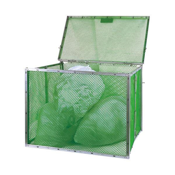 ⭐公式品⭐ アルミス アルミフレーム 折りたたみ式ゴミステーション 500L ANB-500G 1台 【2781413904】(16430円)