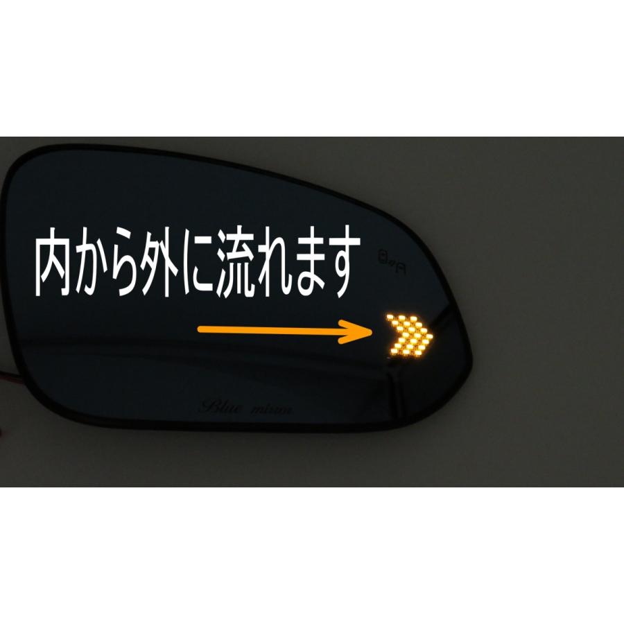 シーケンシャル ブルーミラー BSM対応 アルファード ヴェルファイア 30