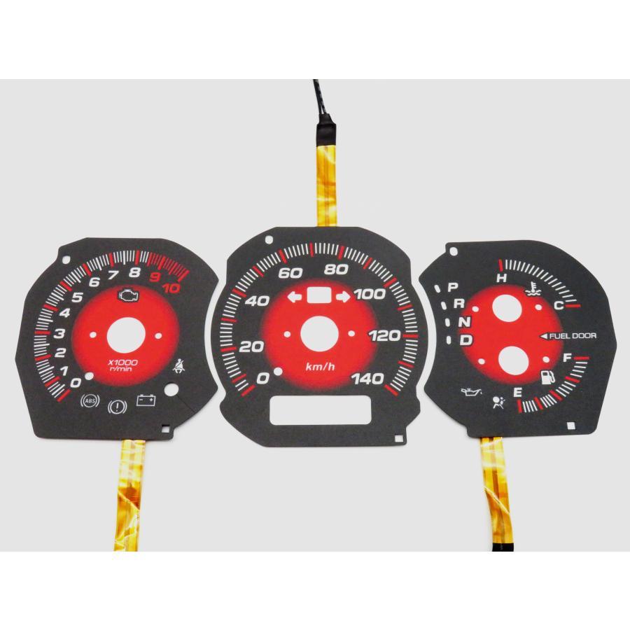 ELメーター コペン AT 赤 L880K レッド copen 880 台湾製 : 堀内商店