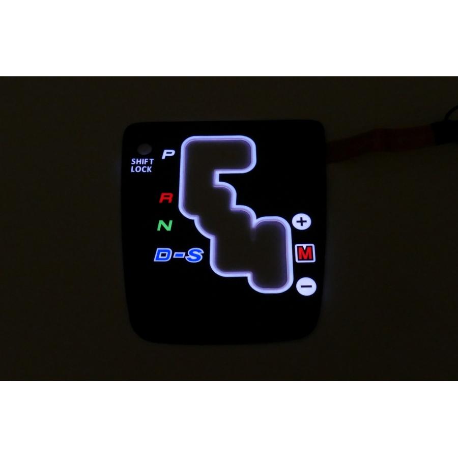 New コペン シフトパネル カーボン LA400K D-S＋− ブラック EL