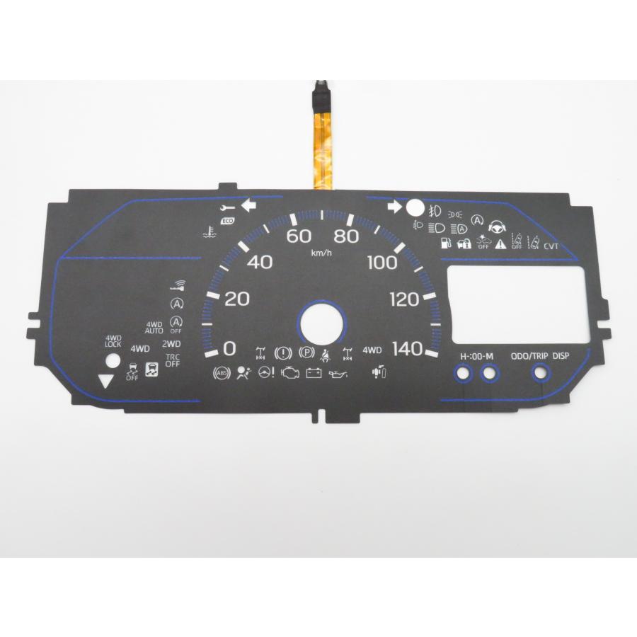 ELメーター ハイゼット カーゴ 黒 ケイバン トラック カーゴデラックス