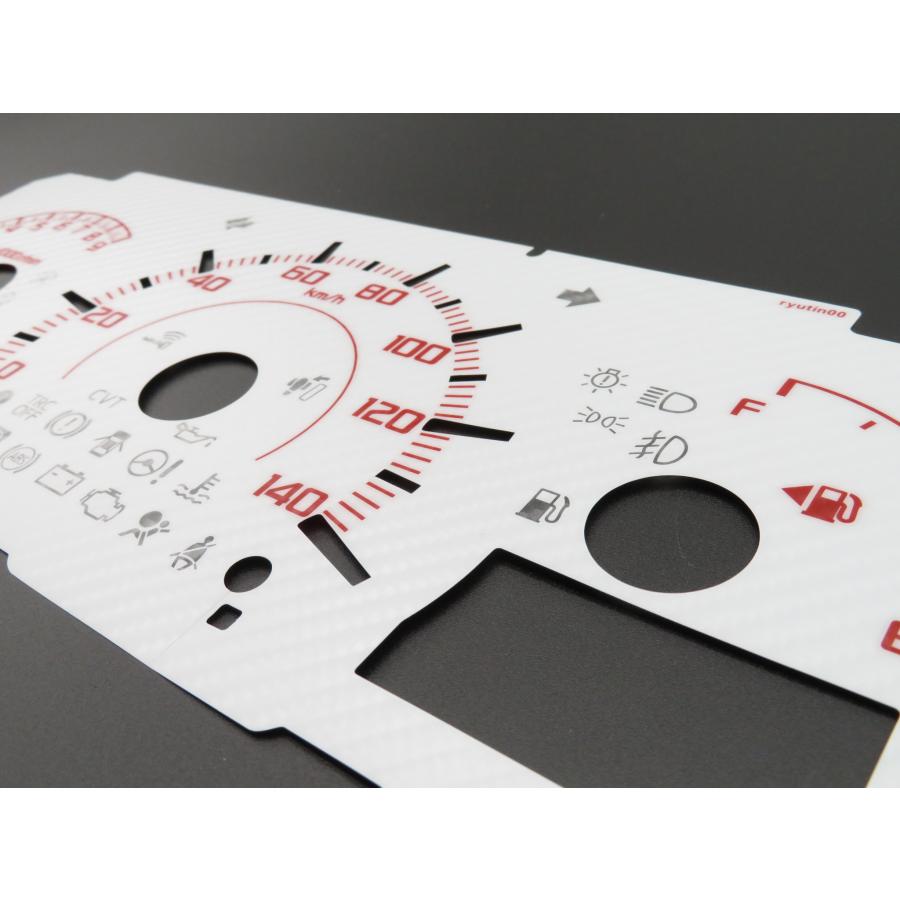 New LA400K メーターパネル 白カーボン×赤 コペン AT CVT : 堀内商店